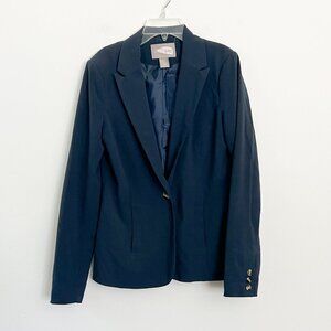 forever 21 // navy blue blazer jacket S